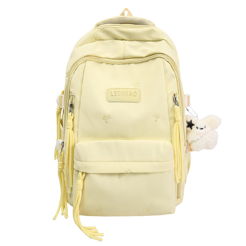 Casual Embroidered School Backpack Stornfield