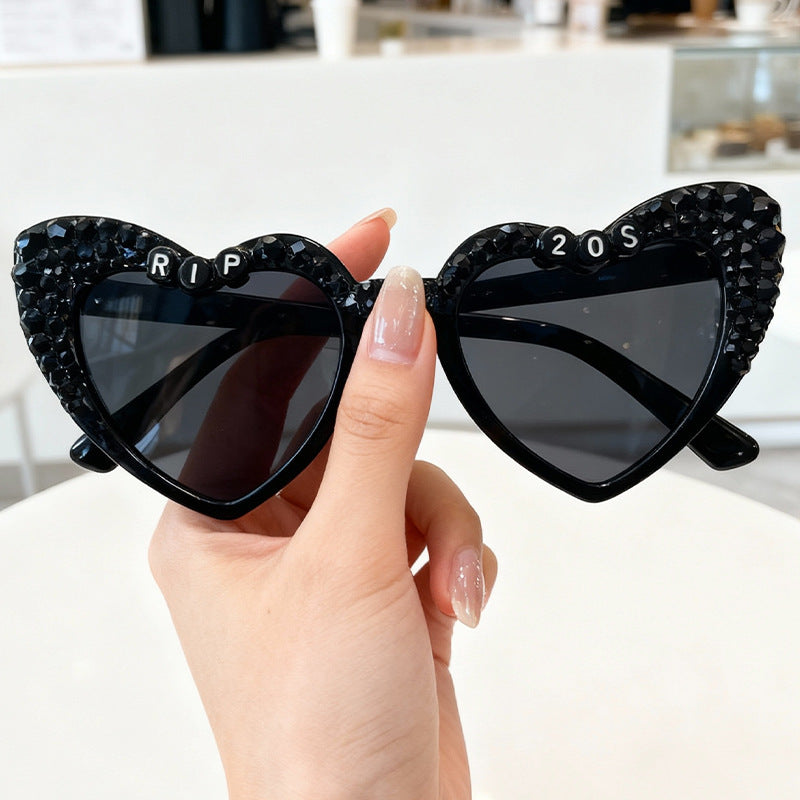 Statement Heart-Frame Sunglasses Stornfield
