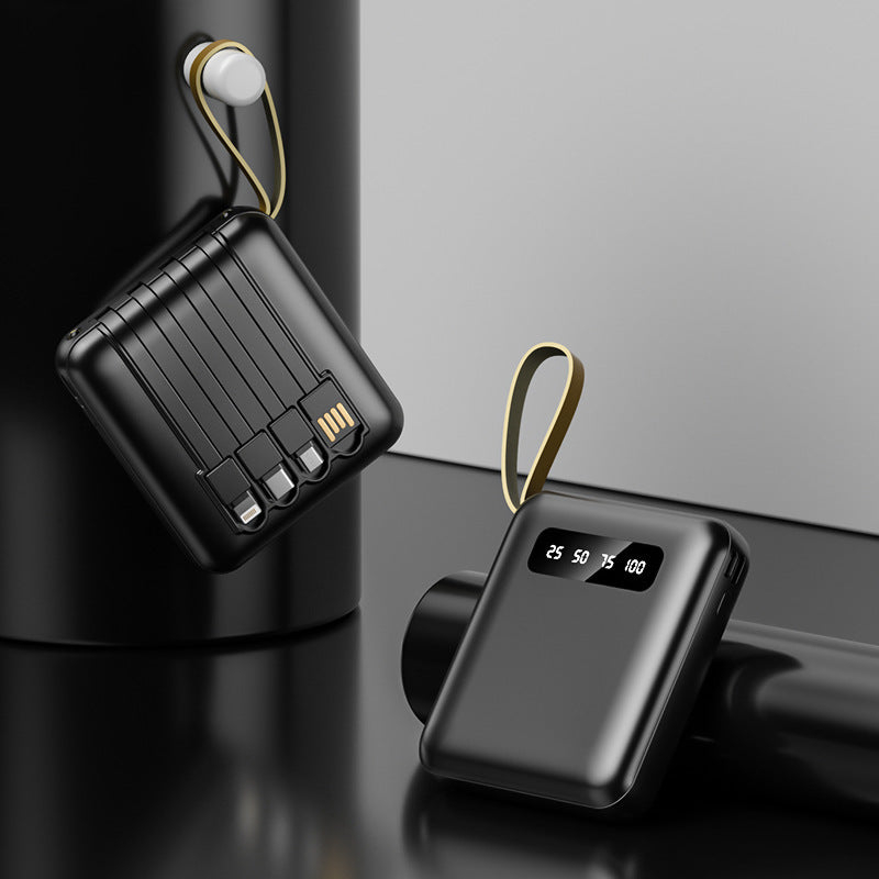 Multifunctional Power Bank with Integrated Cable System Stornfield