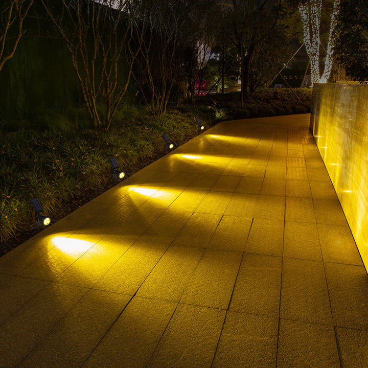 SolarBeam Outdoor Solar Spotlight with Stake for Stornfield Landscaping
