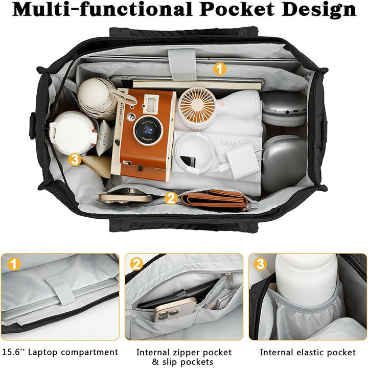 Insulated lunch bag with multiple compartments Stornfield