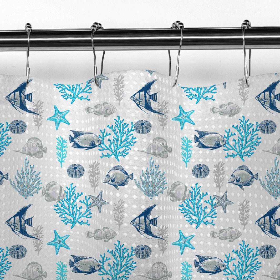 Floral Patterned Shower Curtain Stornfield