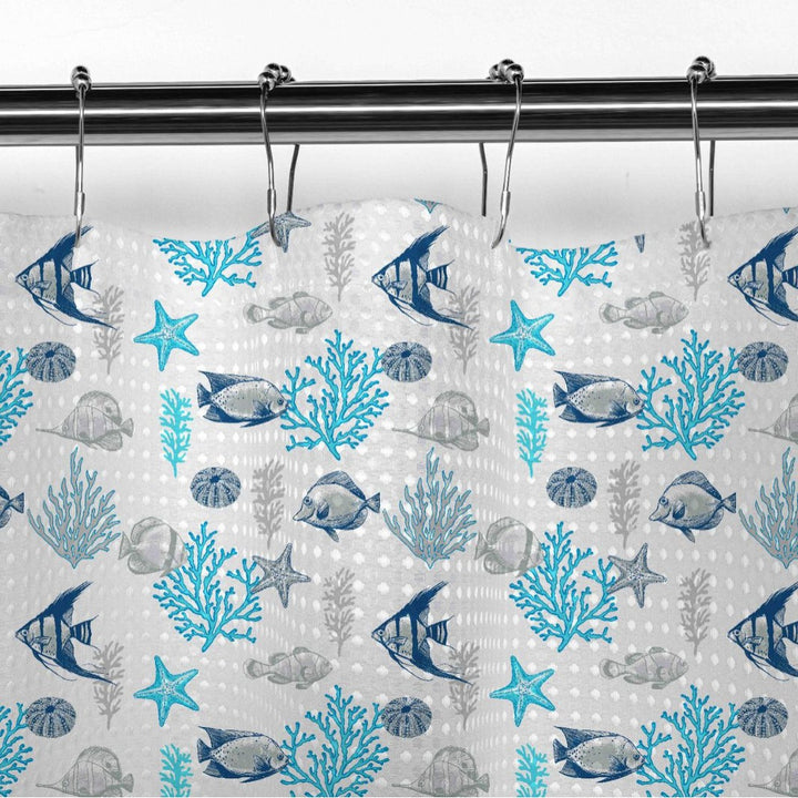 Floral Patterned Shower Curtain Stornfield