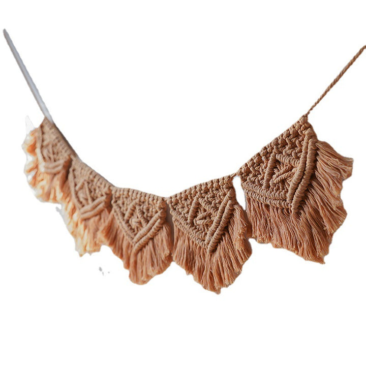 Decorative Macrame Banner Stornfield