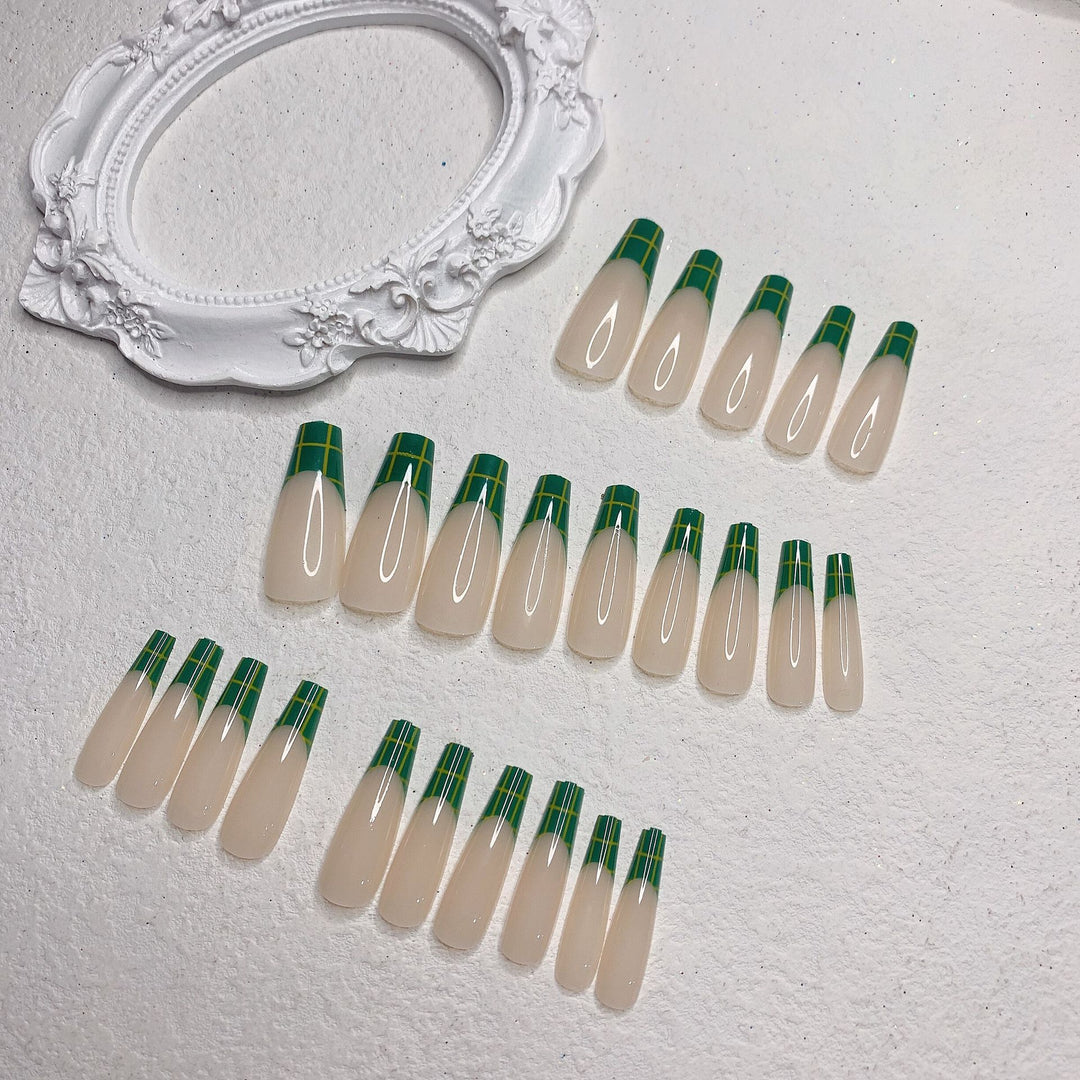Artistic Acrylic Long Nail Extensions