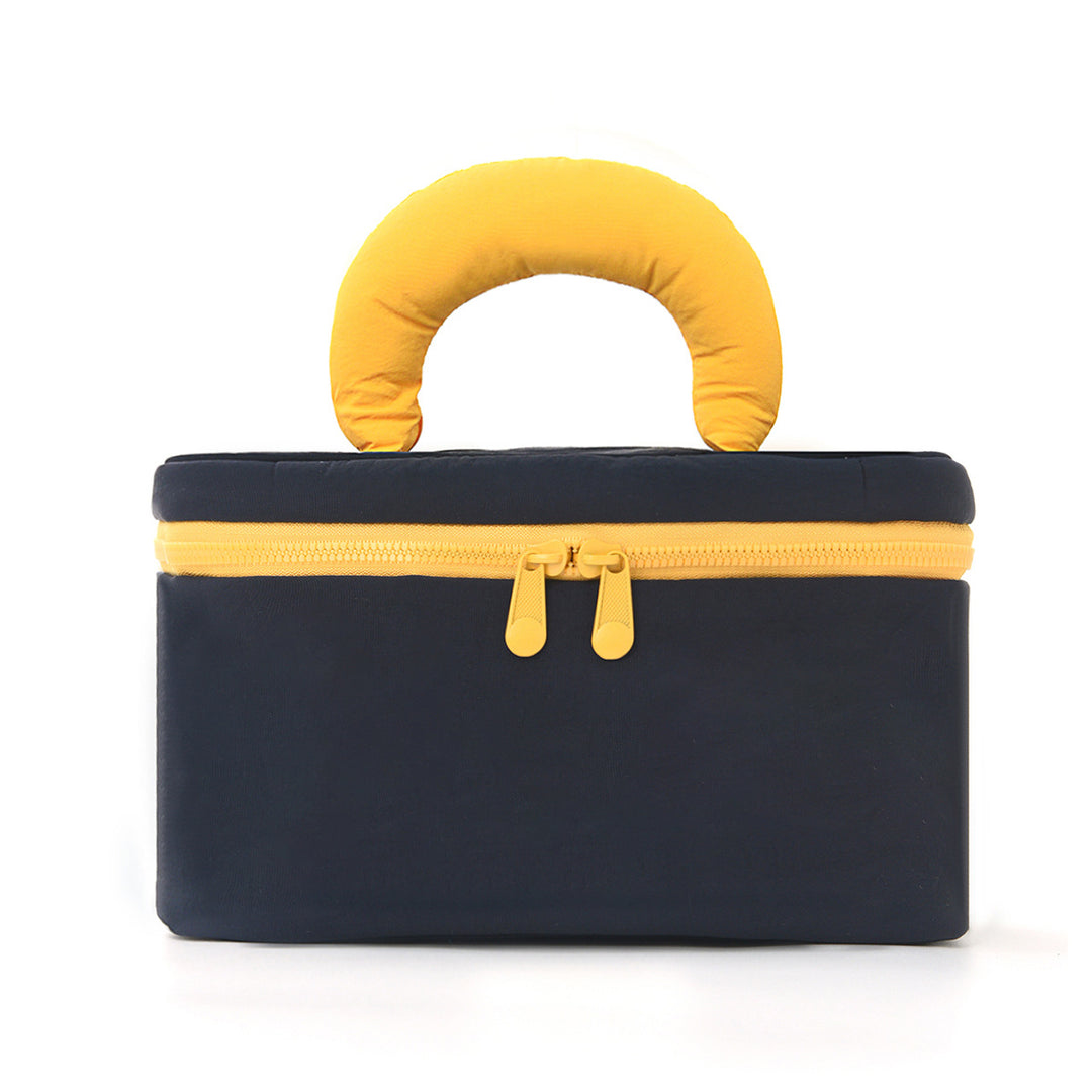 Cosmetic organizer with ergonomic carrying handle Stornfield