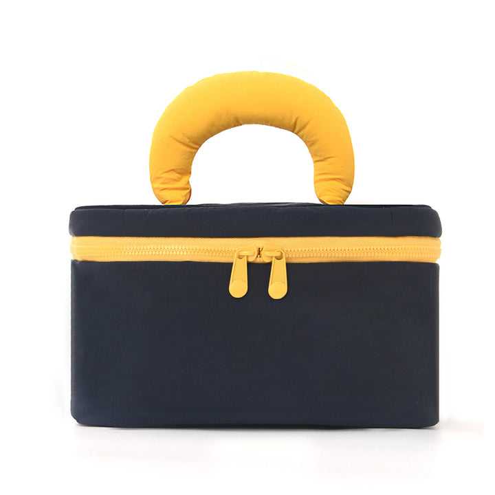 Cosmetic organizer with ergonomic carrying handle Stornfield