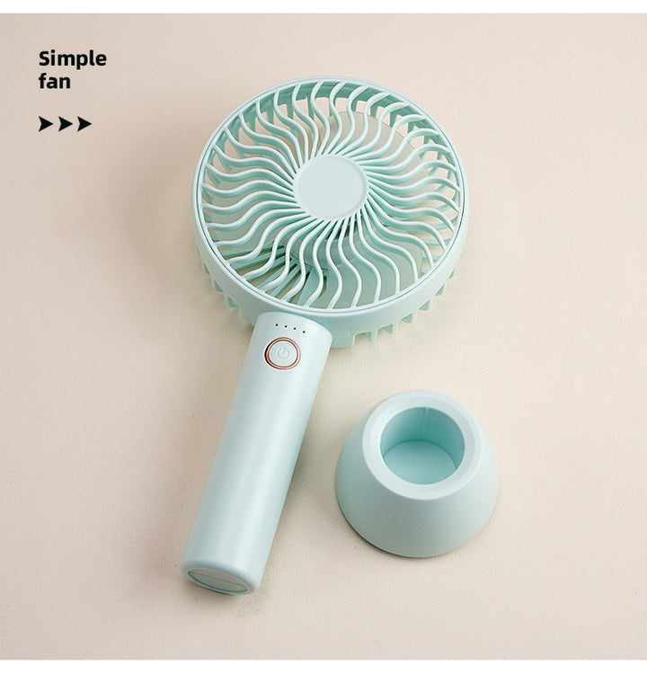 Ladies portable USB table fan with flexible tilt mechanism Stornfield