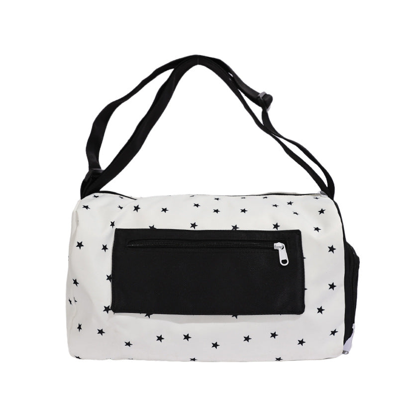 Sporty shoulder bag with practical slip pockets Stornfield