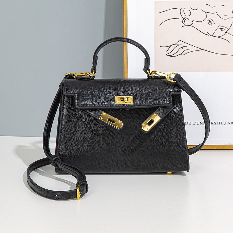 Vintage-Inspired Structured Handbag  1791995440