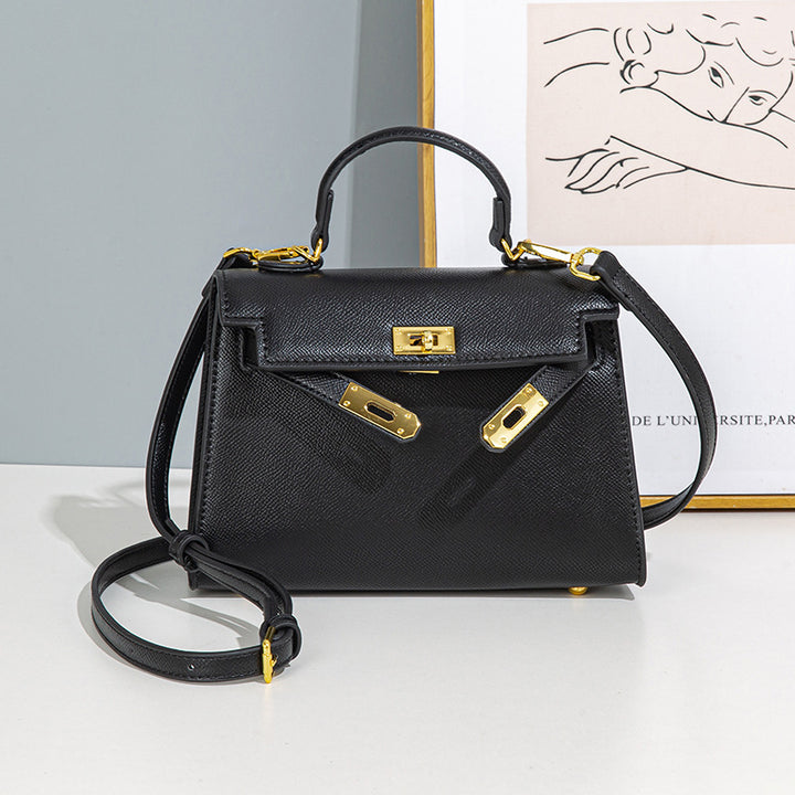 Vintage-Inspired Structured Handbag  1791995440