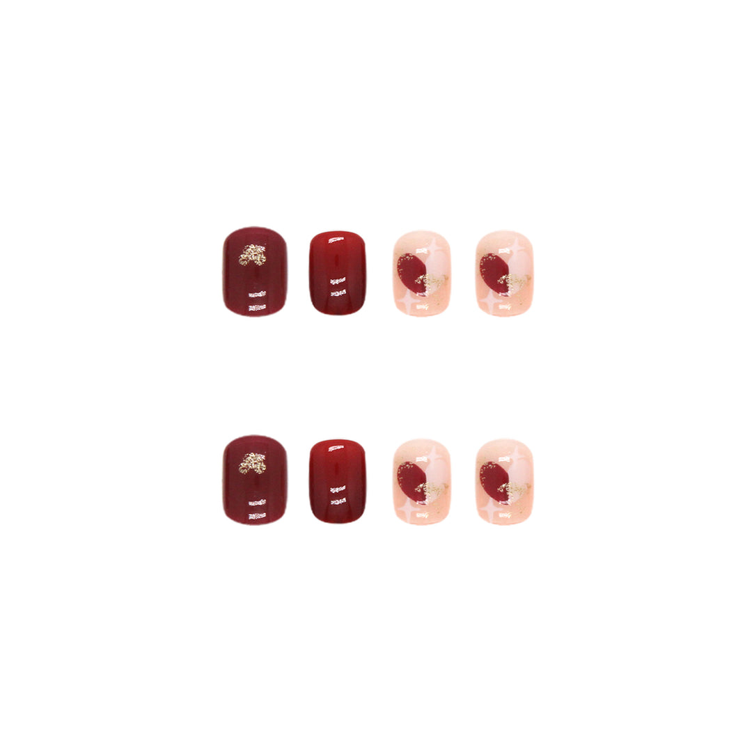 Artistic Design Press-On Nail Set Stornfield