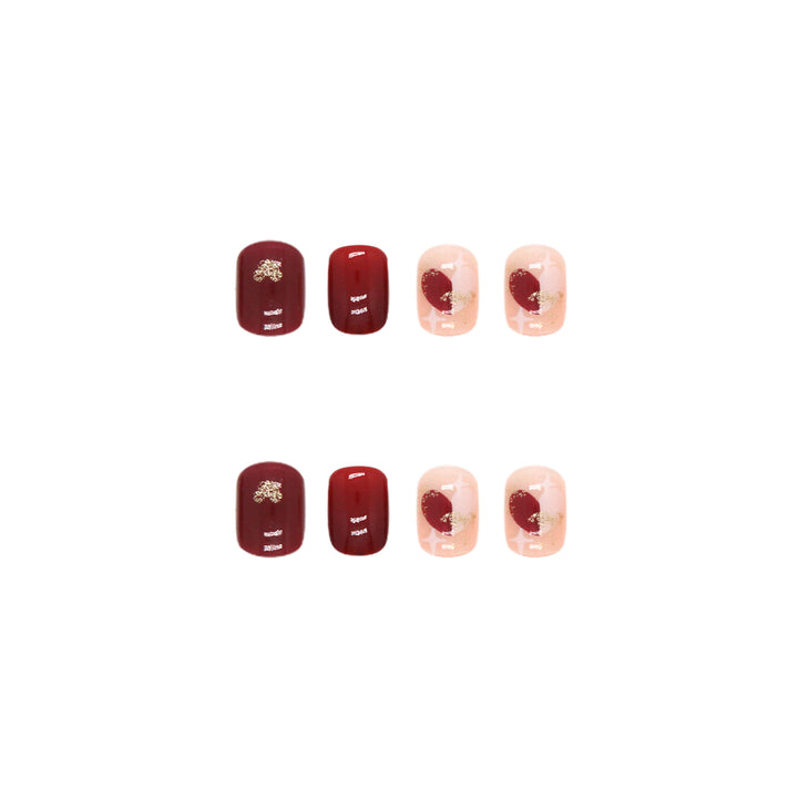 Artistic Design Press-On Nail Set Stornfield