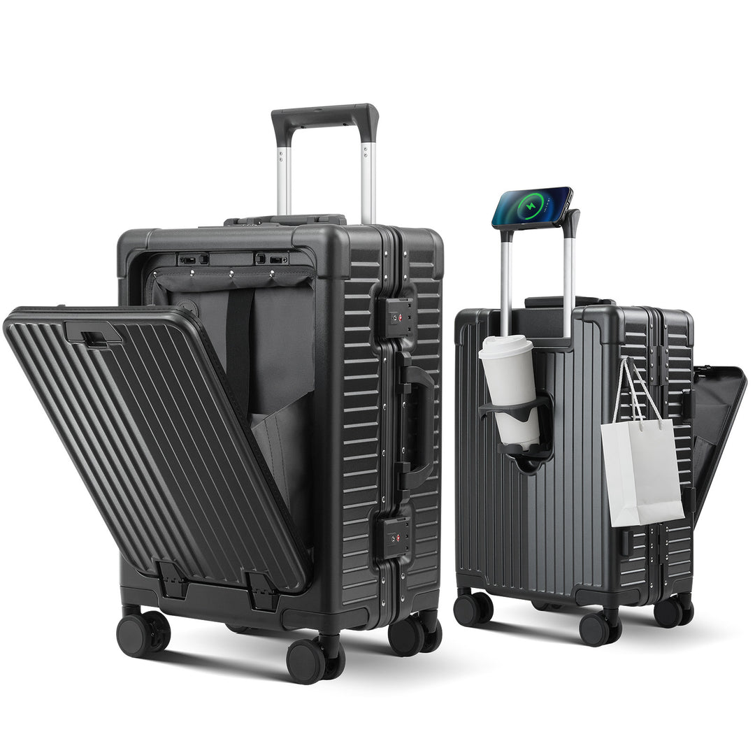 Unisex Smart Hard Shell Travel Suitcase Stornfield