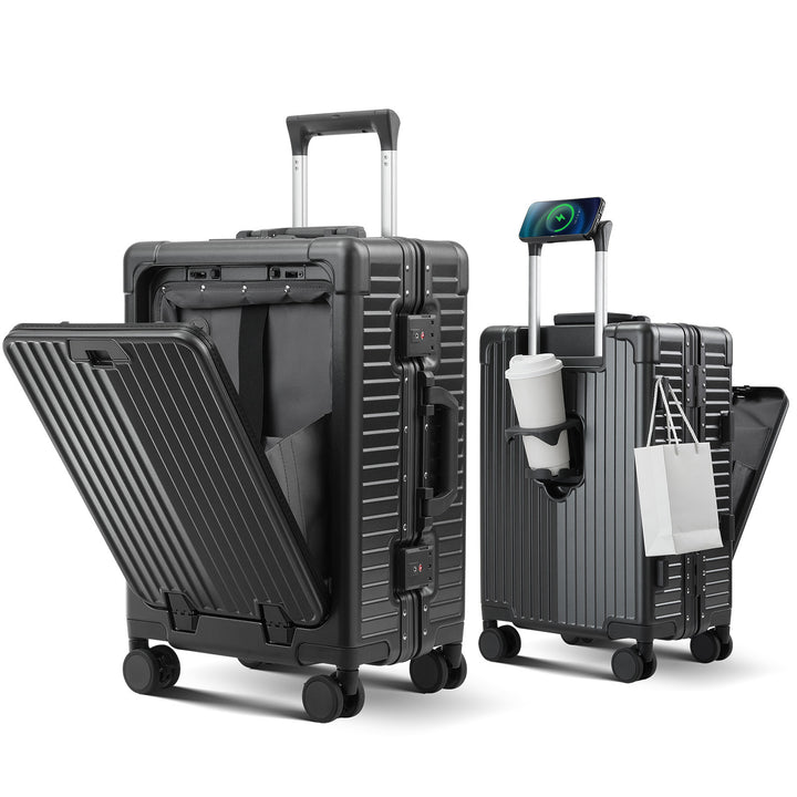 Unisex Smart Hard Shell Travel Suitcase Stornfield