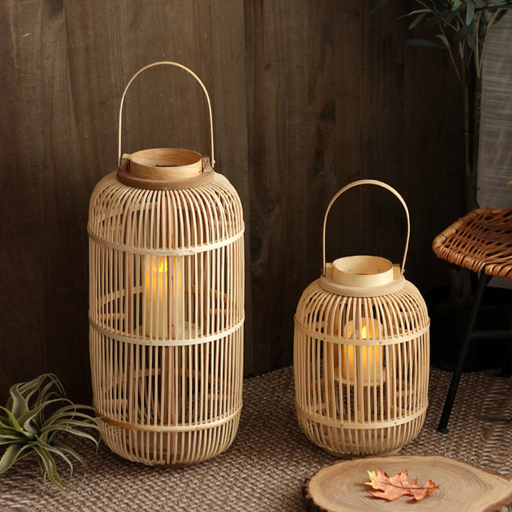Long-lasting Rattan Lantern Stornfield