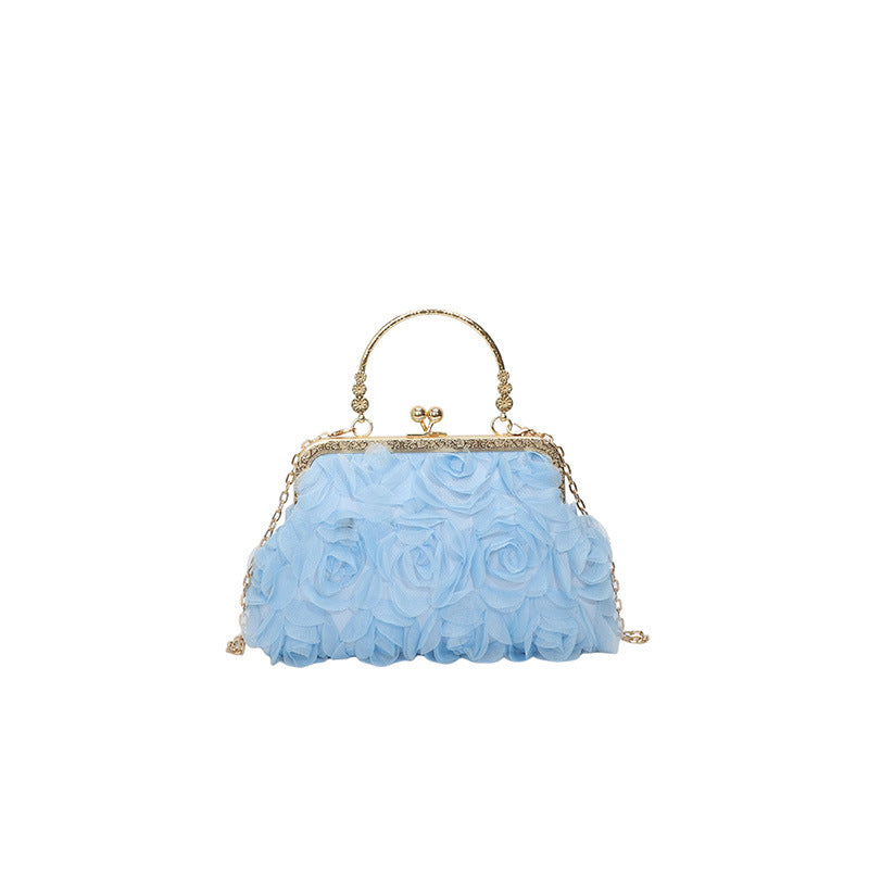 Floral Embellished Evening Clutch