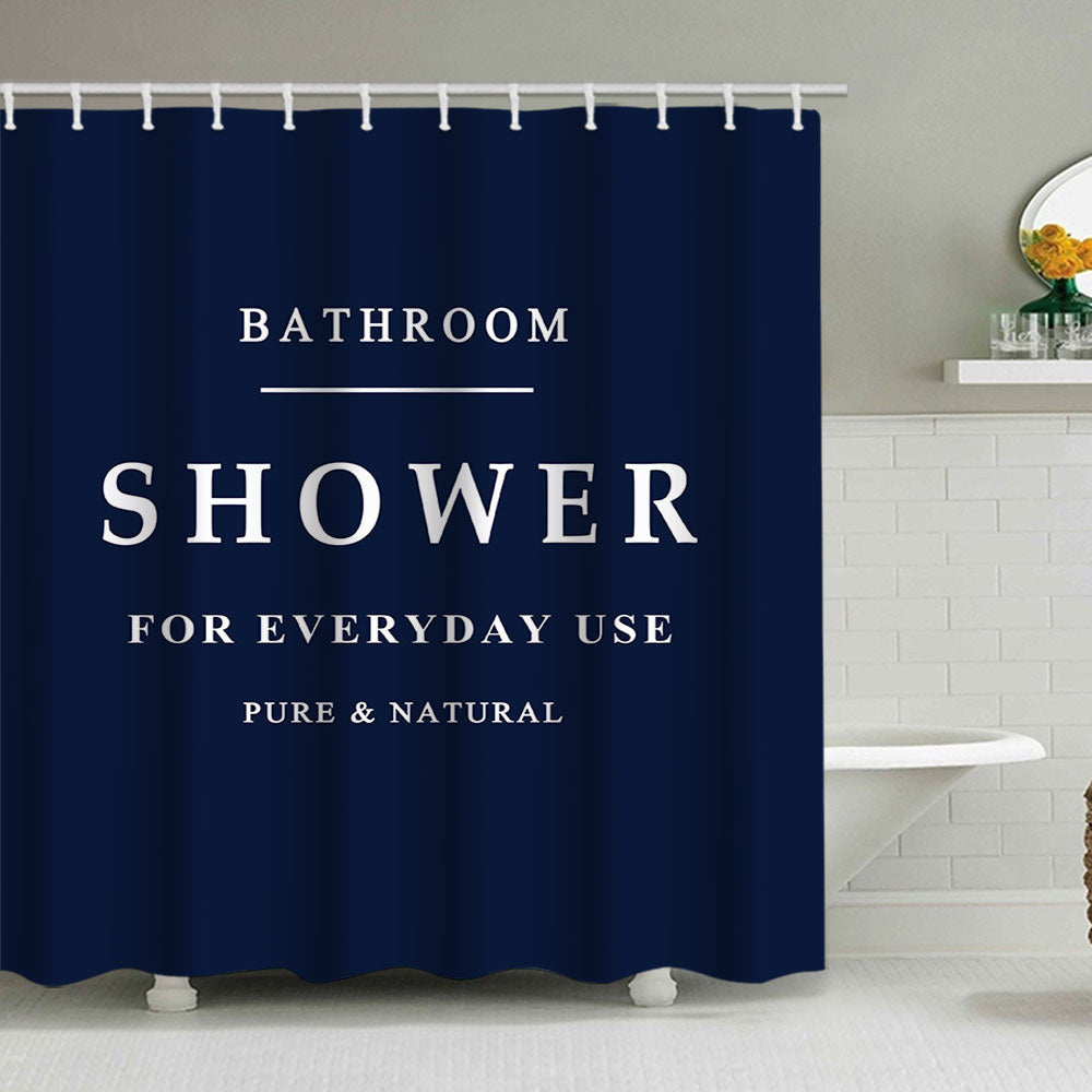 Elegant Bathroom Shower Curtain Stornfield