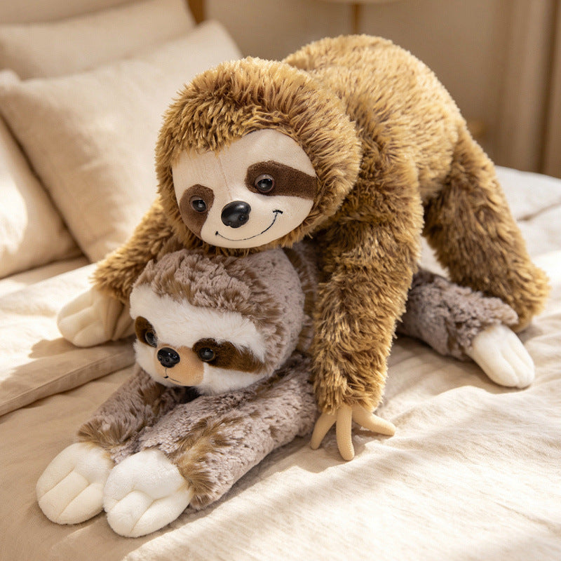 Plush Lifelike Crawling Sloth Cuddle Pillow Stornfield