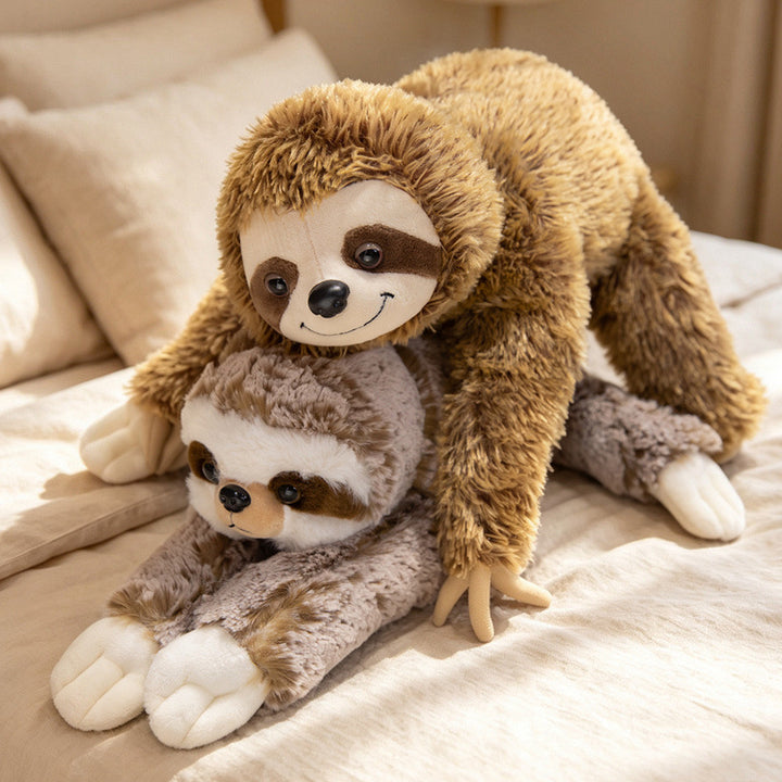 Plush Lifelike Crawling Sloth Cuddle Pillow Stornfield