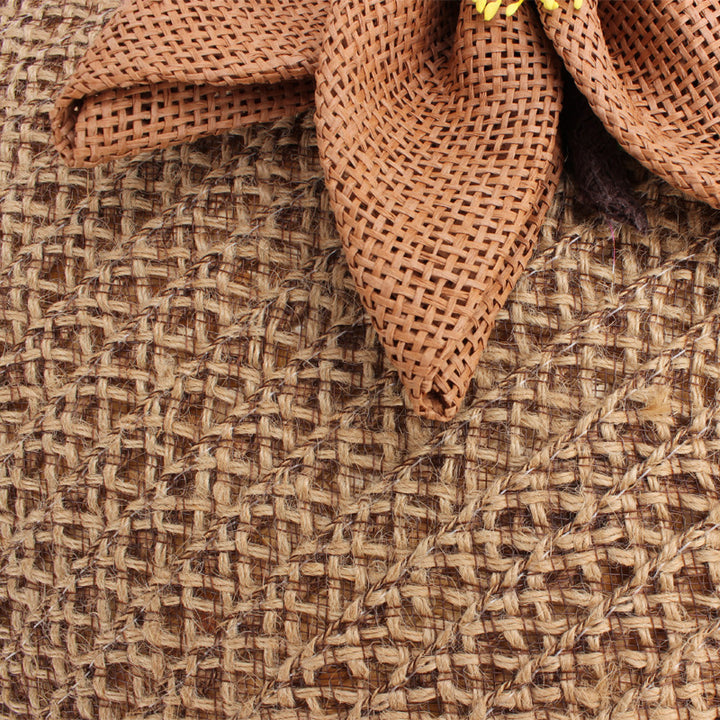 Basket bag with floral appliqué Stornfield