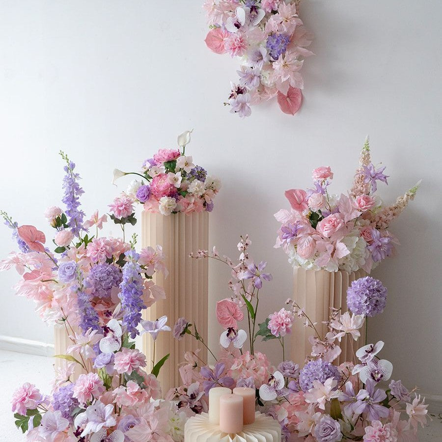 Lifelike Silk Floral Arrangement