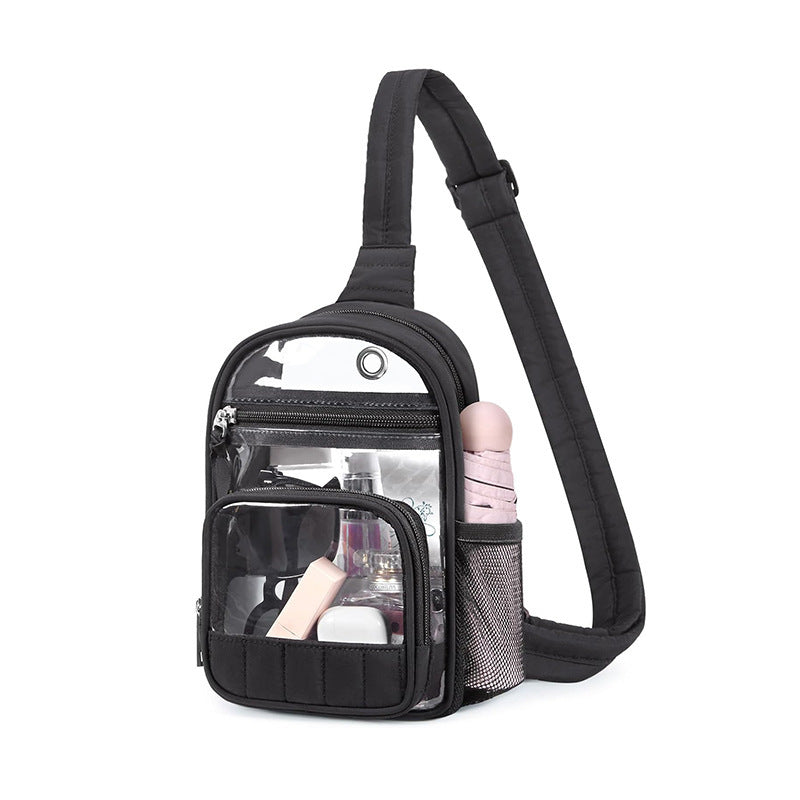 Multifunctional Transparent Sling Bag Stornfield