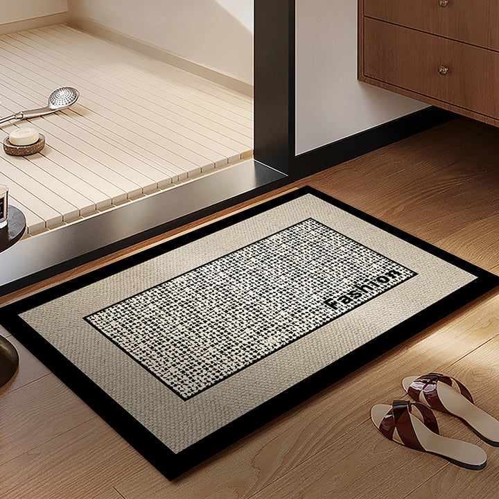 Textured Woven Door Mat