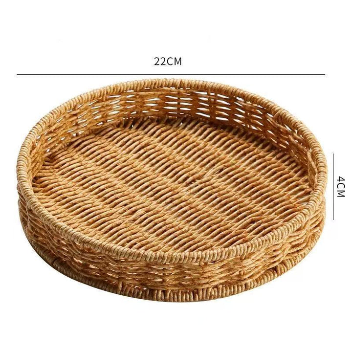 Round Woven Storage Tray Stornfield