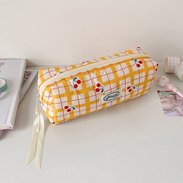 Fashionable Plaid Pencil Case Stornfield