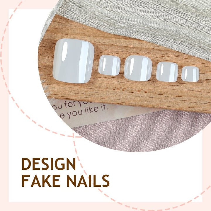Artificial Nail Set with Elegant French Tips Stornfield