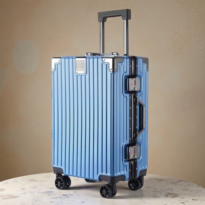 Hard Shell Trolley With Double Safety Lock And Silent 360-Degree Wheels Stornfield