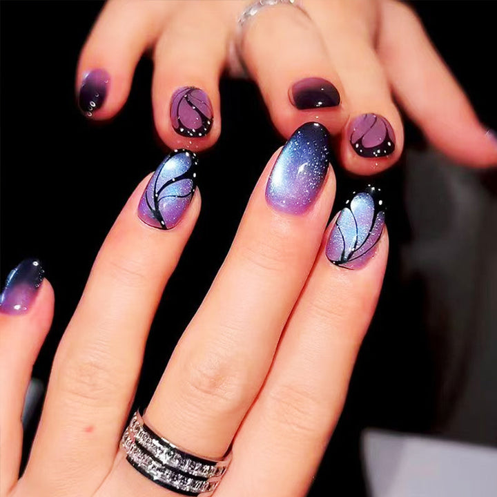 Artistic Ombre Glitter Nail Art Set Stornfield