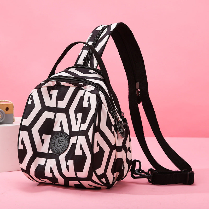 Geometric Patterned Backpack Stornfield