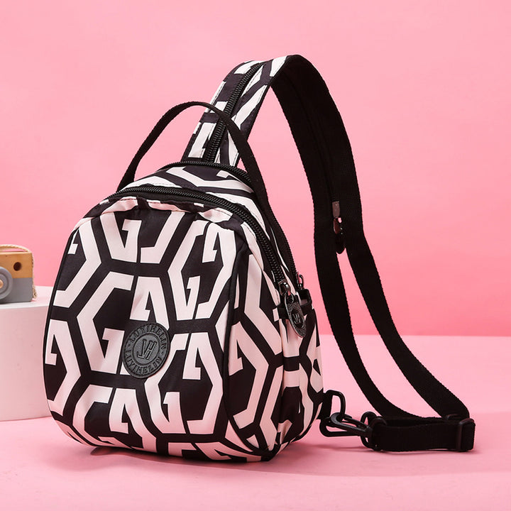 Geometric Patterned Backpack Stornfield