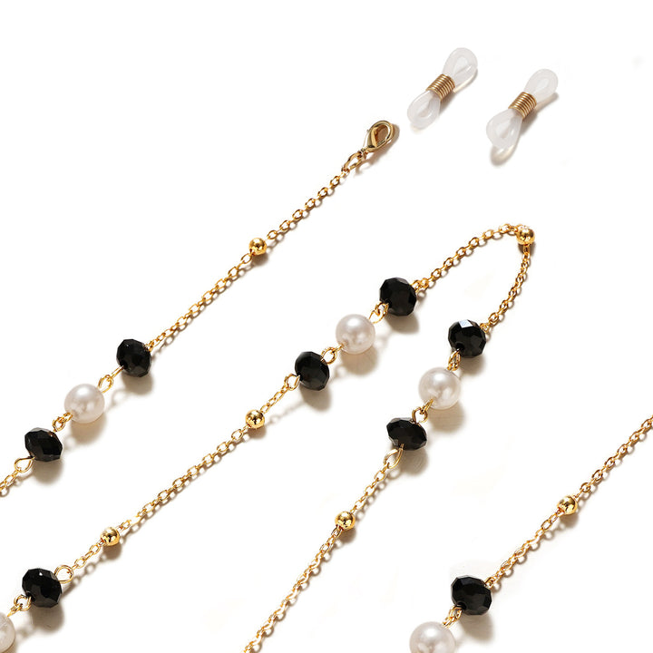 Elegant Pearl and Gemstone Eyewear Chain Stornfield
