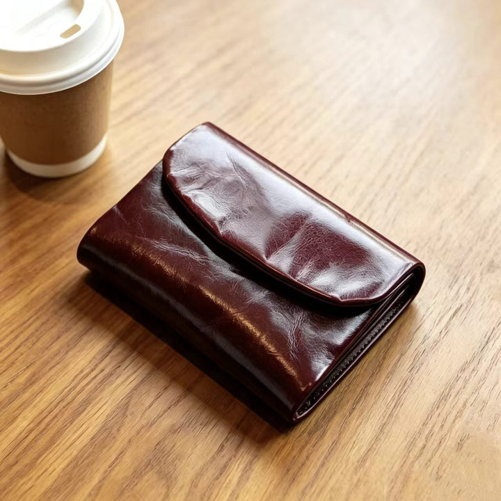 Elegant Leather Cardholder Wallet