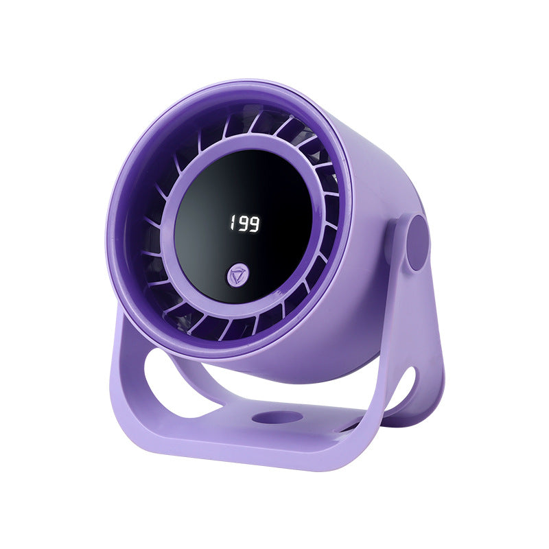 Women's compact table fan with digital display Stornfield