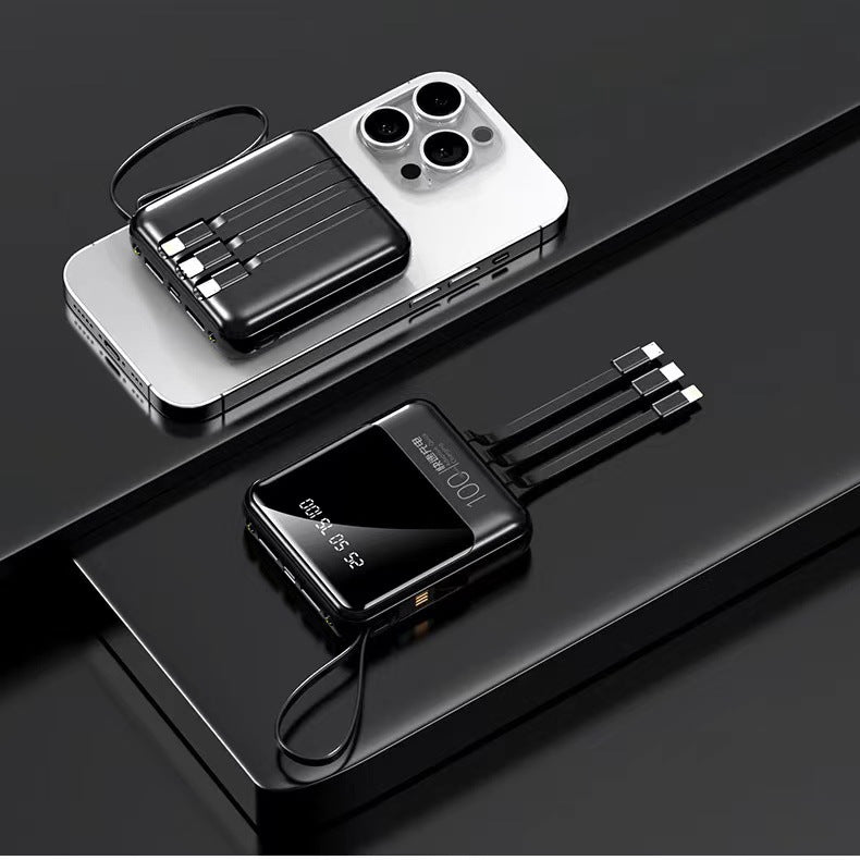 Power bank with multifunctional charging cable Stornfield