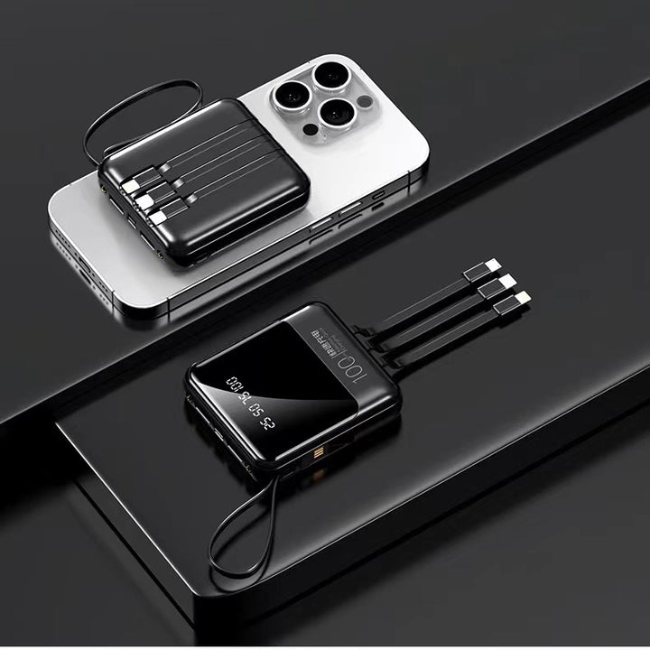 Power bank with multifunctional charging cable Stornfield