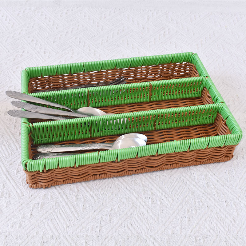 Multi-Tiered Woven Storage Tray Stornfield