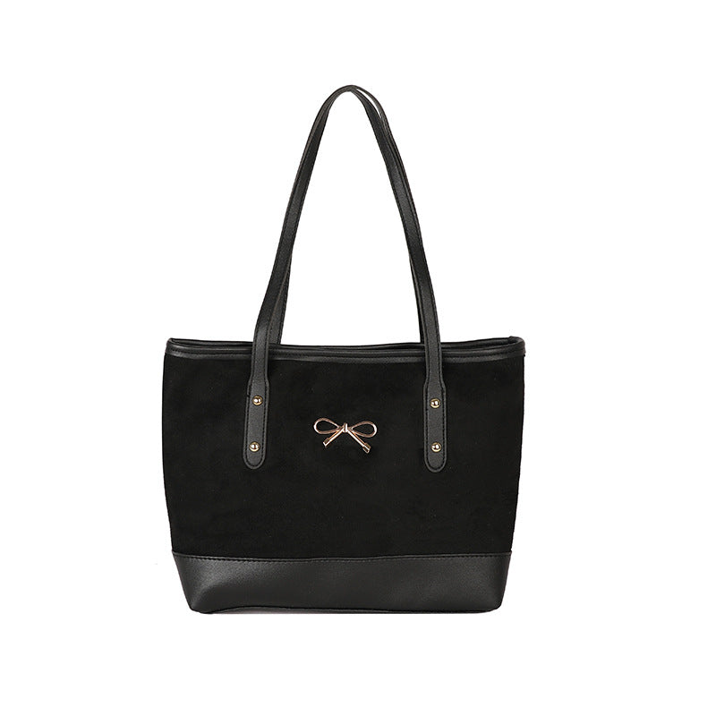 WoStylish Faux Suede Tote Bag Stornfield