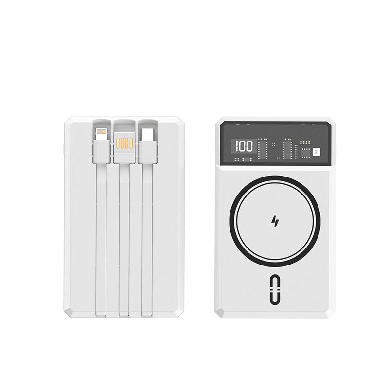 Power bank with integrated light and fast charging functions Stornfield