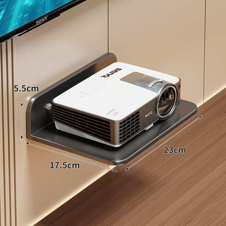 Wall-Mount Floating AV Shelf for Projector and Router
