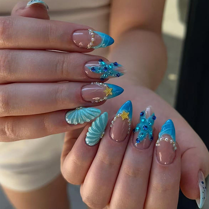 Artificial nails in maritime design with 3D elements Stornfield