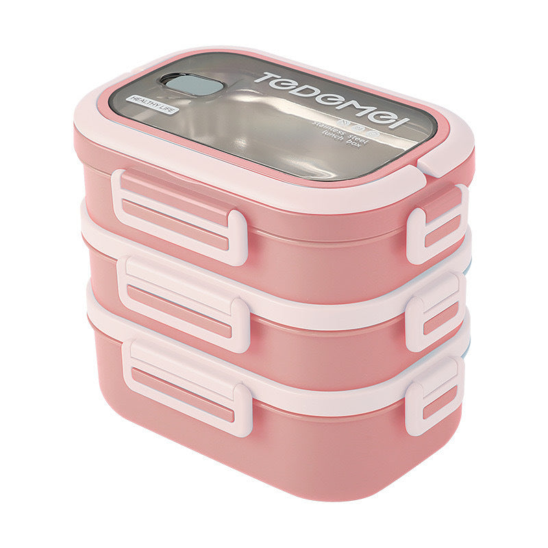 Multi-Compartment Insulated Food Storage Container
