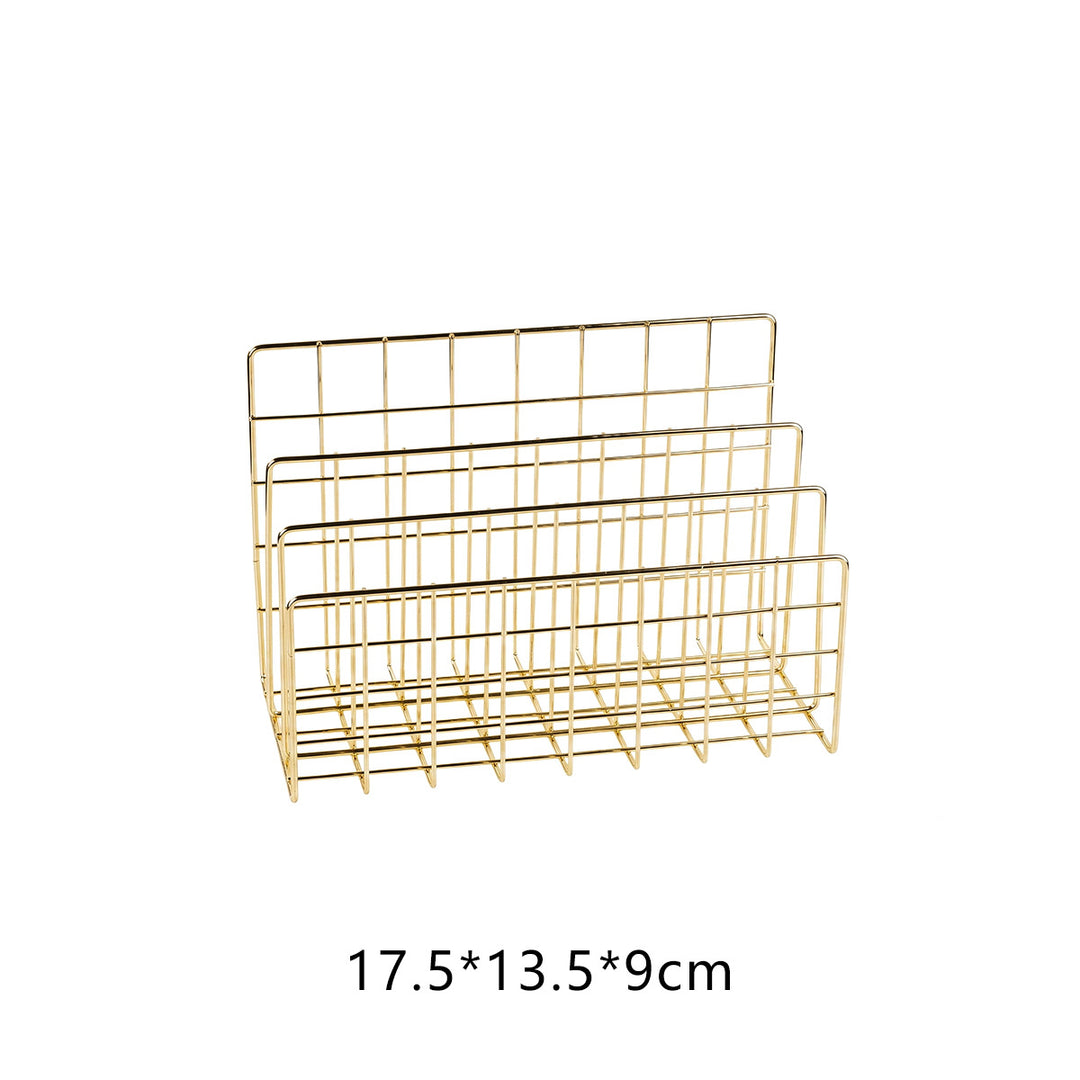 Metal Storage Basket in Modern Design Stornfield