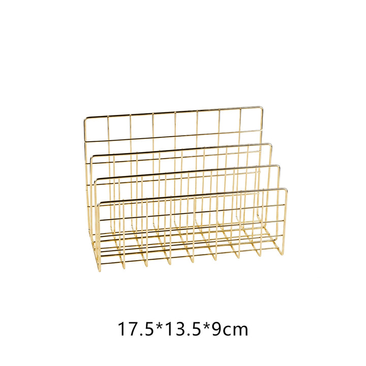 Metal Storage Basket in Modern Design Stornfield