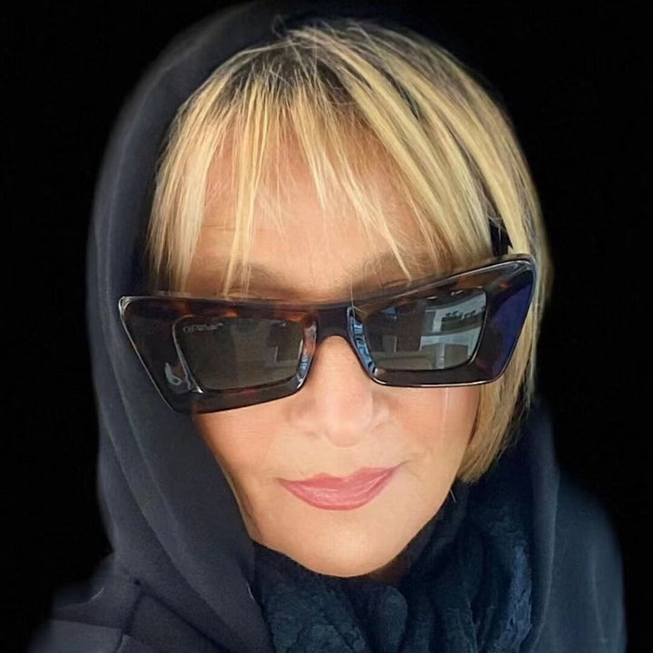 Women's trendy sunglasses with angular design Stornfield