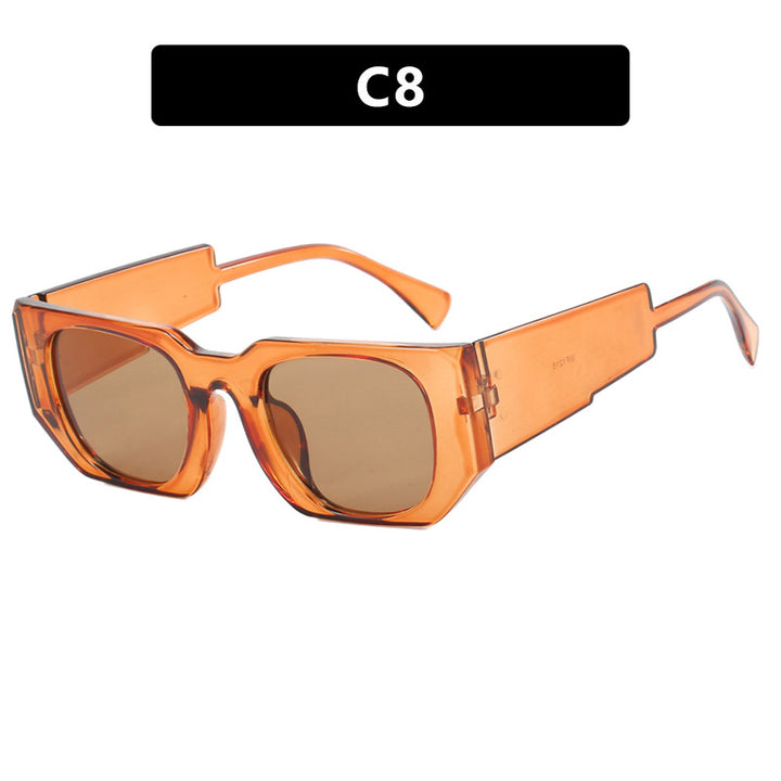 Ladies oversized sunglasses with geometric frame and UV protection Stornfield